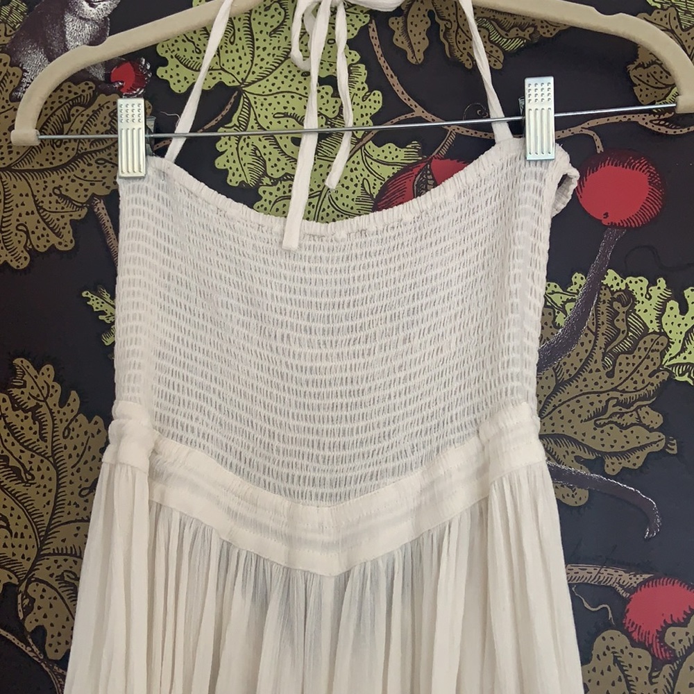 Free People White Strappy Back Maxi Dress - Picture 10 of 15